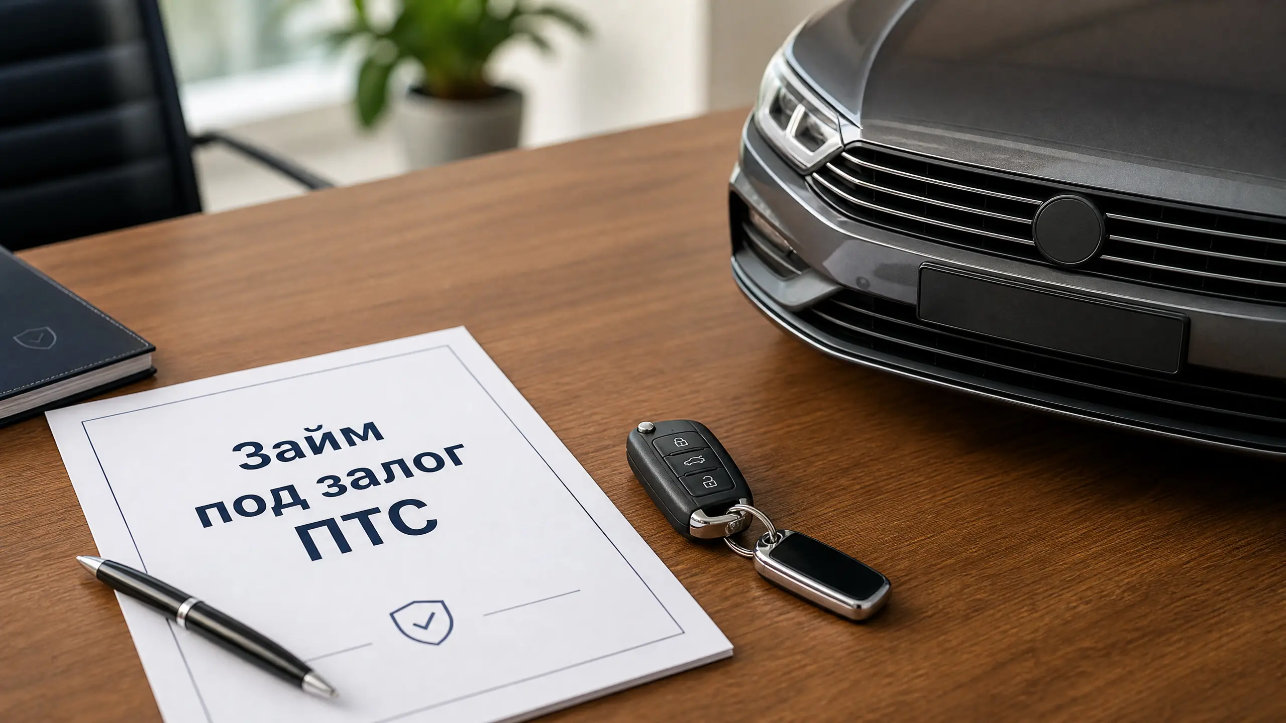 Займ под залог авто
